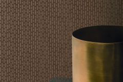 VA1303 cikkszámú tapéta.Absztrakt,különleges felületű,arany,barna,gyengén mosható,vlies tapéta
